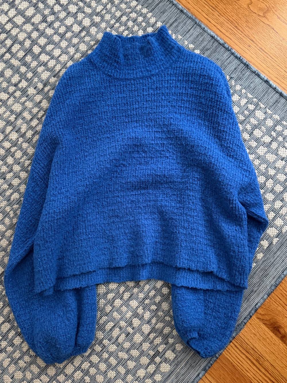 Topshop Royal Blue women’s turtleneck Sweater